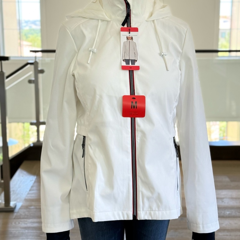 Tommy Hilfiger White Utility Jacket